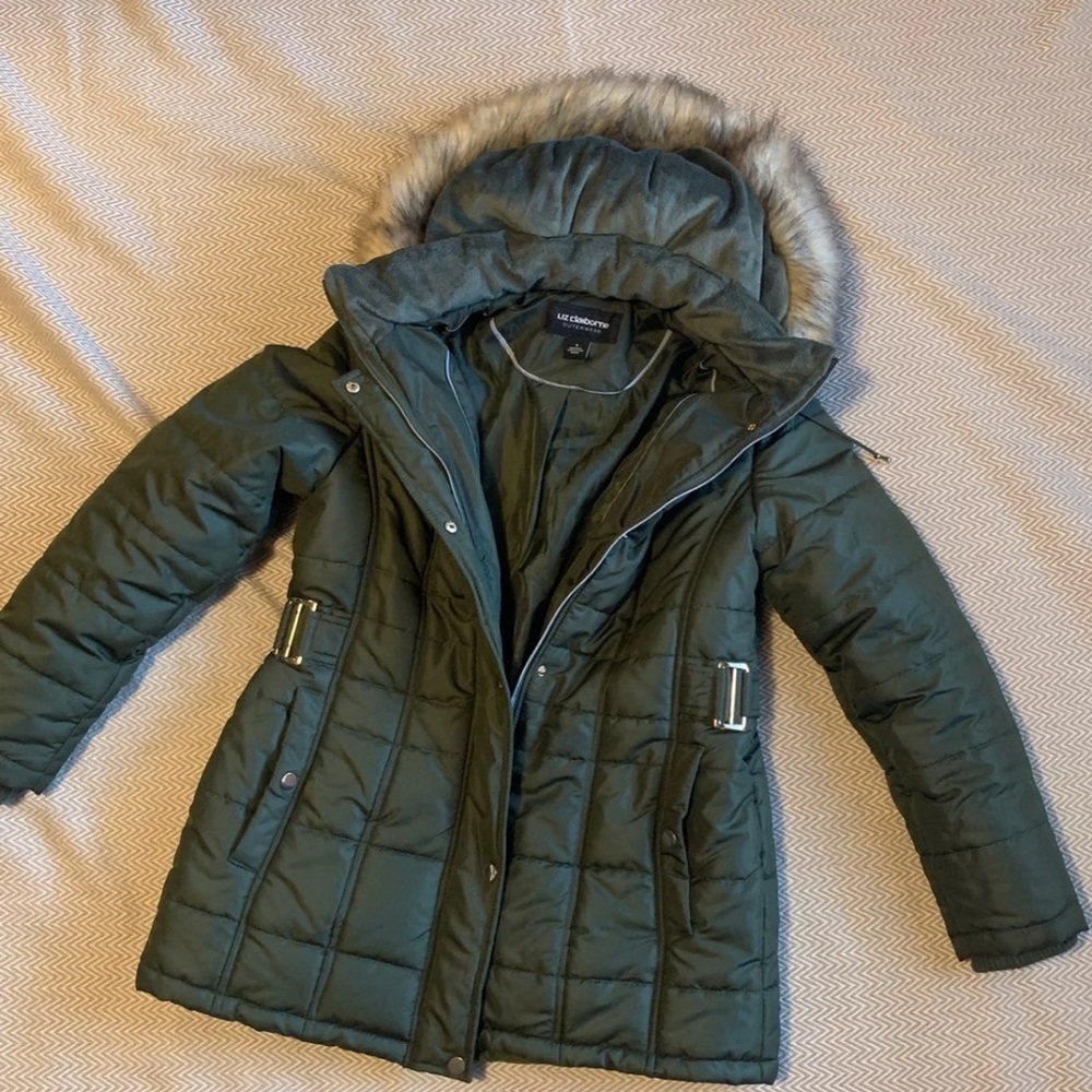 Liz Claiborne heavyweight puffer jacket